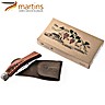 Navaja Eco Vino y Viñas Martins 9.5cm (Bolsa de Cuero)