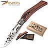 Navaja Eco Vino y Viñas Martins 9.5cm (Bolsa de Cuero)