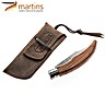 Martins Pocket Knife Ellegance Nature Boar 8cm (Leather Pouch)