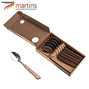 Table Spoon Contrastes Martins Walnut 6Pcs