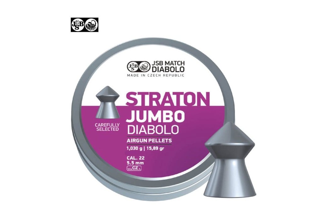 Chumbo JSB Straton Jumbo Original 250pcs 5.50mm (.22)