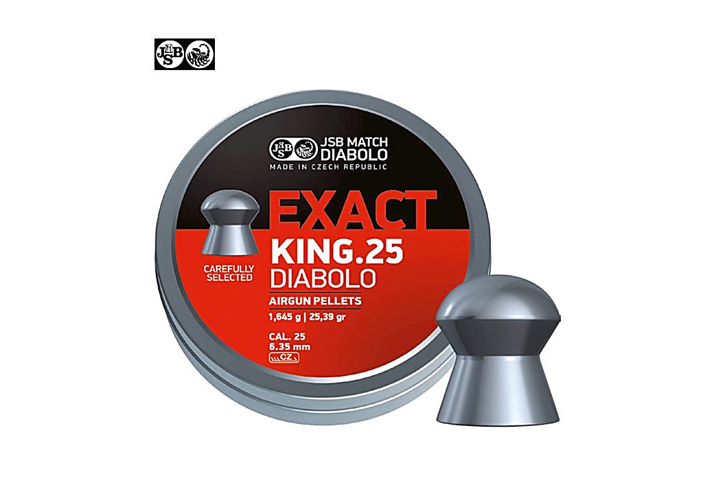 Air Gun Pellets JSB Exact King Original 150pcs 6.35mm (.25)