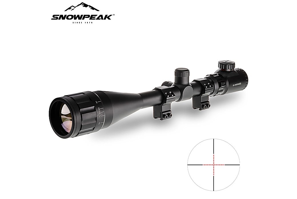 Lunette De Tir Snowpeak 6-24x50 AO EG IR MIL-DOT