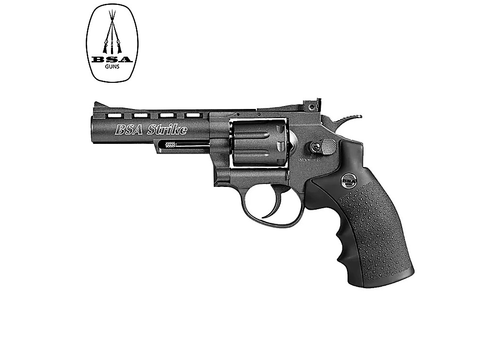 Revolver Plomb BSA Strike 4" Pellet Airgun