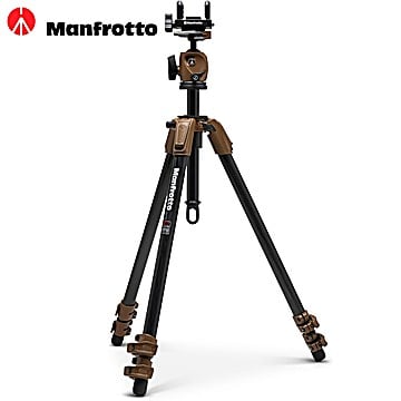 Manfrotto ALPHA S.H.O.T. Carbon Fiber Telescopic Tripod Ball Head Kit