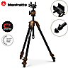 Trépied Télescopique Manfrotto ALPHA S.H.O.T. Carbon Fiber Telescopic Tripod Ball Head Kit