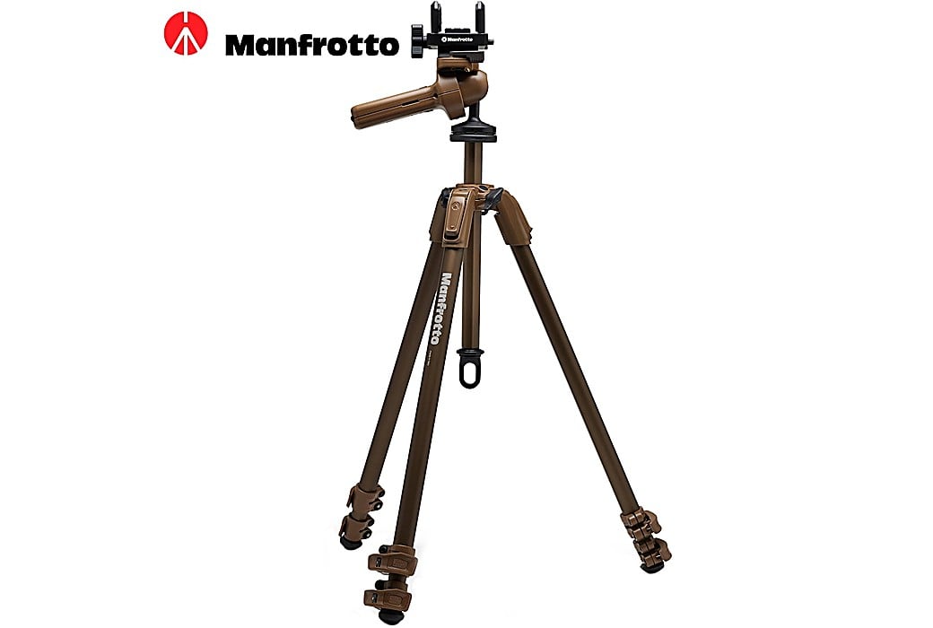 Tripé Telescópico Manfrotto Alpha Shot Grip Kit