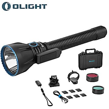 Olight Javelot Turbo 2 Tactical Flashlight Hunting Kit LED 1800 Lumens Black