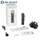 Lampe Frontale Olight Perun 3 LED 3000 Lumens Noir