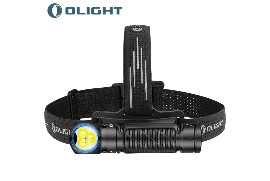 Lampe Frontale Olight Perun 3 LED 3000 Lumens Noir