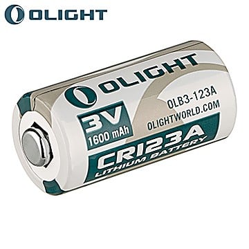 Olight Battery CR123A 3v 1600mAh