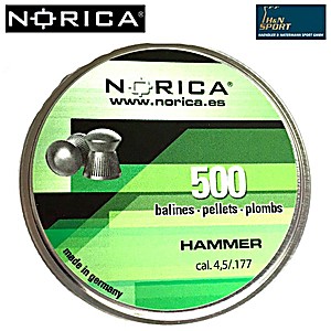 BALINES NORICA POINTED 4.50mm (.177) 500PCS