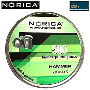 Air gun pellets Norica Hammer 4.50mm (.177) 500PCS