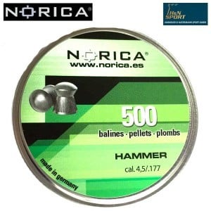 MUNITIONS NORICA HAMMER 4.50mm (.177) 500PCS