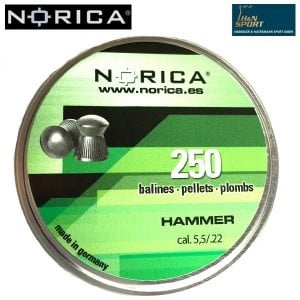 Balines Norica Hammer 5.50mm (.22) 250PCS