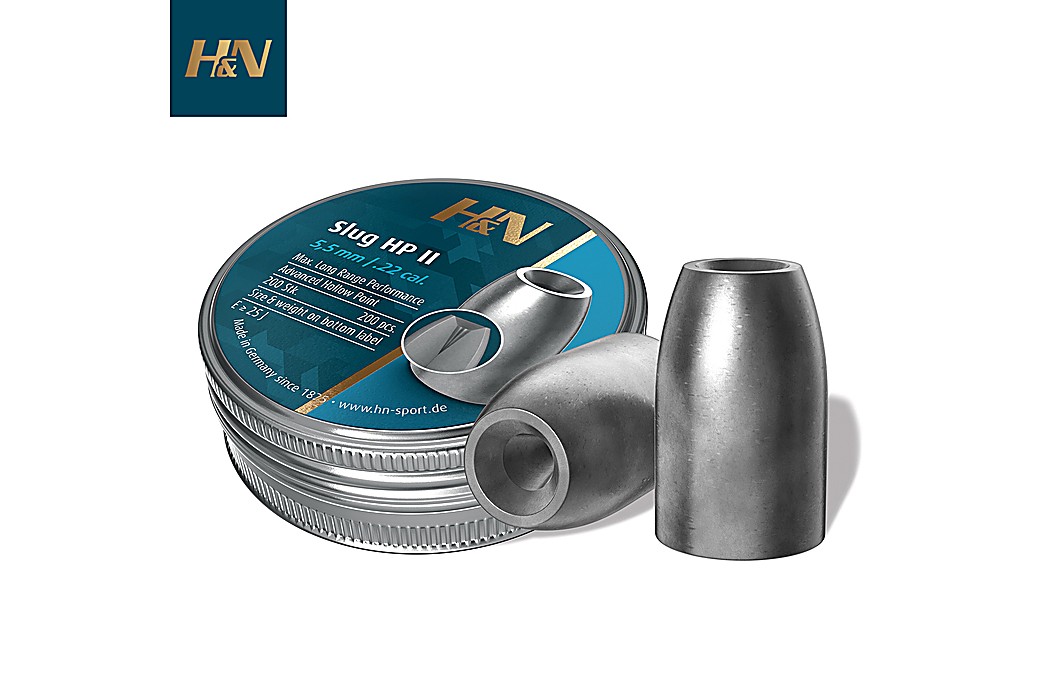Balines H&N Slug HP II 5.50mm (.22) 30gr 200Pcs