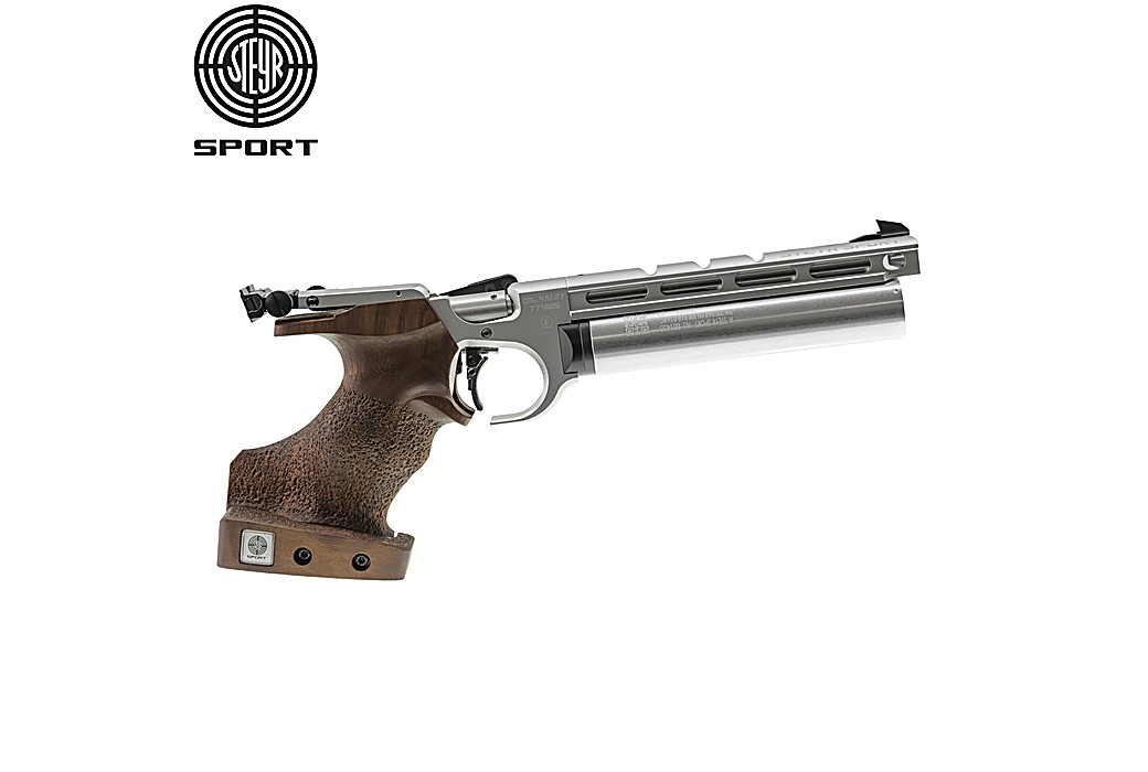 PCP Air Pistol Steyr EVO 10 E Compact Silver