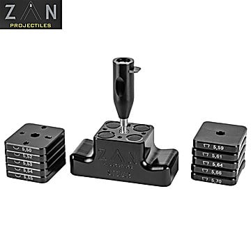 Zan Projectiles Pellet Sizer 5.50mm (.22) Double Side