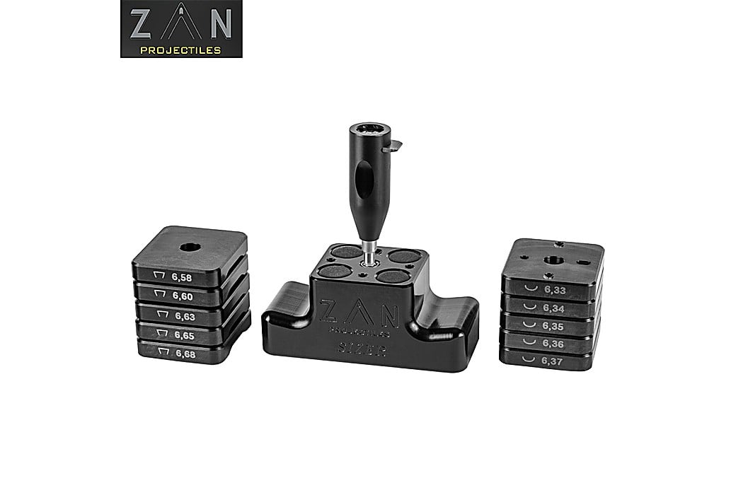 Zan Projectiles Pellet Sizer 6.35mm (.25) Double Side