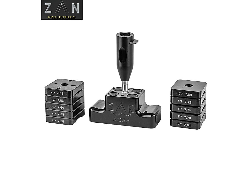Zan Projectiles Pellet Sizer 7.62mm (.30) Double Side