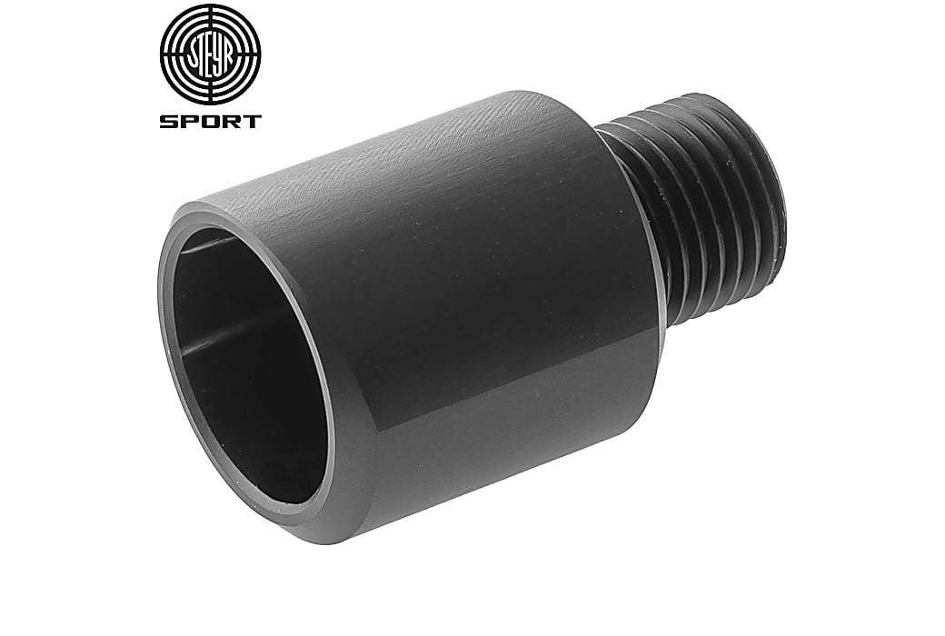 Adaptador de Cano Macho Steyr Black 1/2" UNF