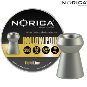Munitions Norica Hollow Point Field Line 5.50mm (.22) 15gr 250pcs