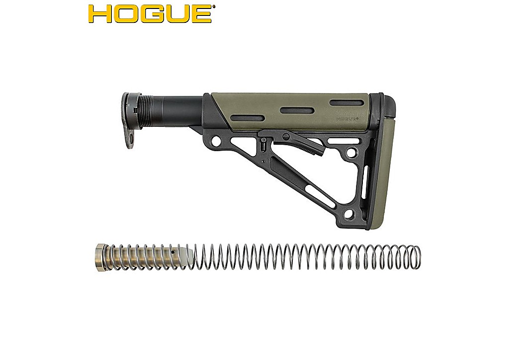 Hogue AR-15/M-16 Crosse Pliable Green