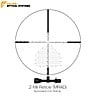 Visor Falcon S40i Plus 4-40x58i FFP ED IR .2 MIL GRID (MRAD)