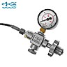 Adapteur Bouteille de Plongée DIN 200/300BAR 1/8 BSP MDE