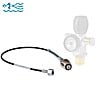 Mangueira de Enchimento Microbore MDE 50cm 1/8 BSP Female DIN Male