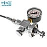 MDE DIN Gauge and Hose Kit 200/300BAR 1/8" BSP