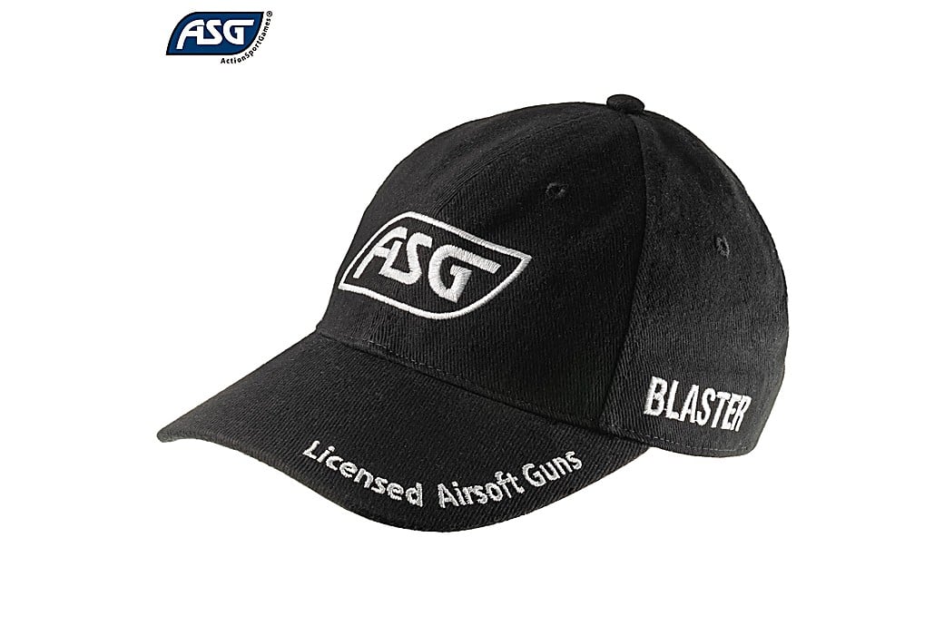 Casquette Ajustable ASG Blaster Noir
