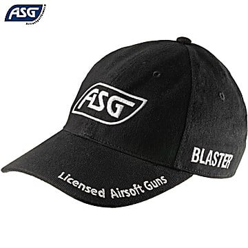 Casquette Ajustable ASG Blaster Noir