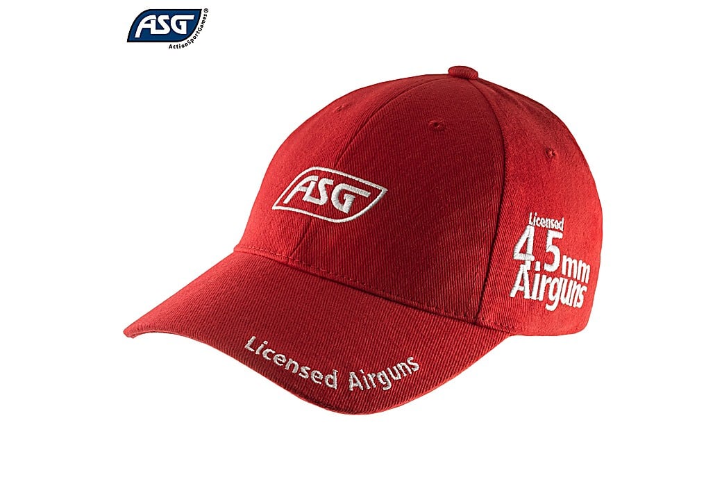 Gorra Ajustable ASG Roja