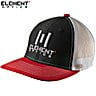 Element Optics Red Adjustable Trucker Cap