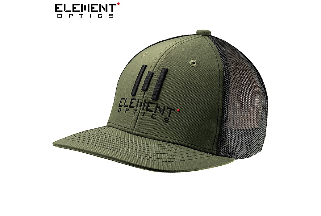 Casquette Ajustable Element Optics Trucker Vert