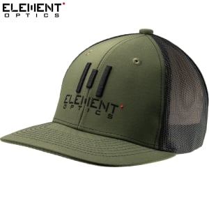 Element Optics Green Adjustable Trucker Cap