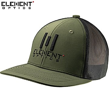 Gorra Ajustable Element Optics Trucker Verde