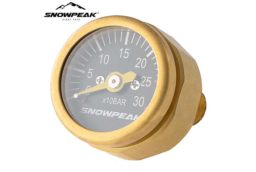 Snowpeak Pressure Gauge 27mm 0-300 BAR PP20 | MAT300