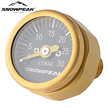 Snowpeak Pressure Gauge 27mm 0-300 BAR PP20 | MAT300