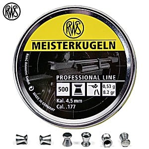 BALINES RWS MEISTERKUGELN CARABINA 4.49mm (.177) 500PCS