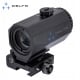 Magnificador 3x Delta Optical Hornet (Rebater Rápido)