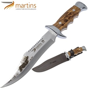 Martins Bushcraft Knife L Olive 19.8cm Deer