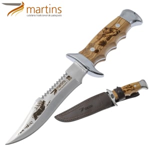 Martins Bushcraft Knife M Olive 15.7cm Deer