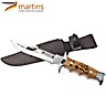 Martins Bushcraft Knife M Olive 15.7cm Deer