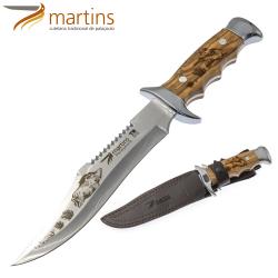Cuchillo Bushcraft Martins M Oliva 15.7cm Jabalí