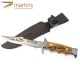 Couteau Bushcraft Martins M Olive 15.7cm Sanglier