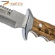 Couteau Bushcraft Martins M Olive 15.7cm Sanglier