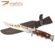 Couteau Bushcraft Martins M Bubinga 15.7cm Sanglier