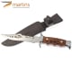 Couteau Bushcraft Martins M Bubinga 15.7cm Chevreuil